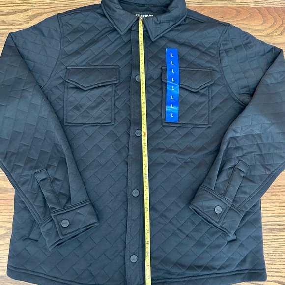 Dakine Men's Quilted Black Shirt Jacket - Picture 6 of 7
